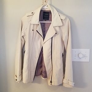sanctuary moto jacket ivory xs